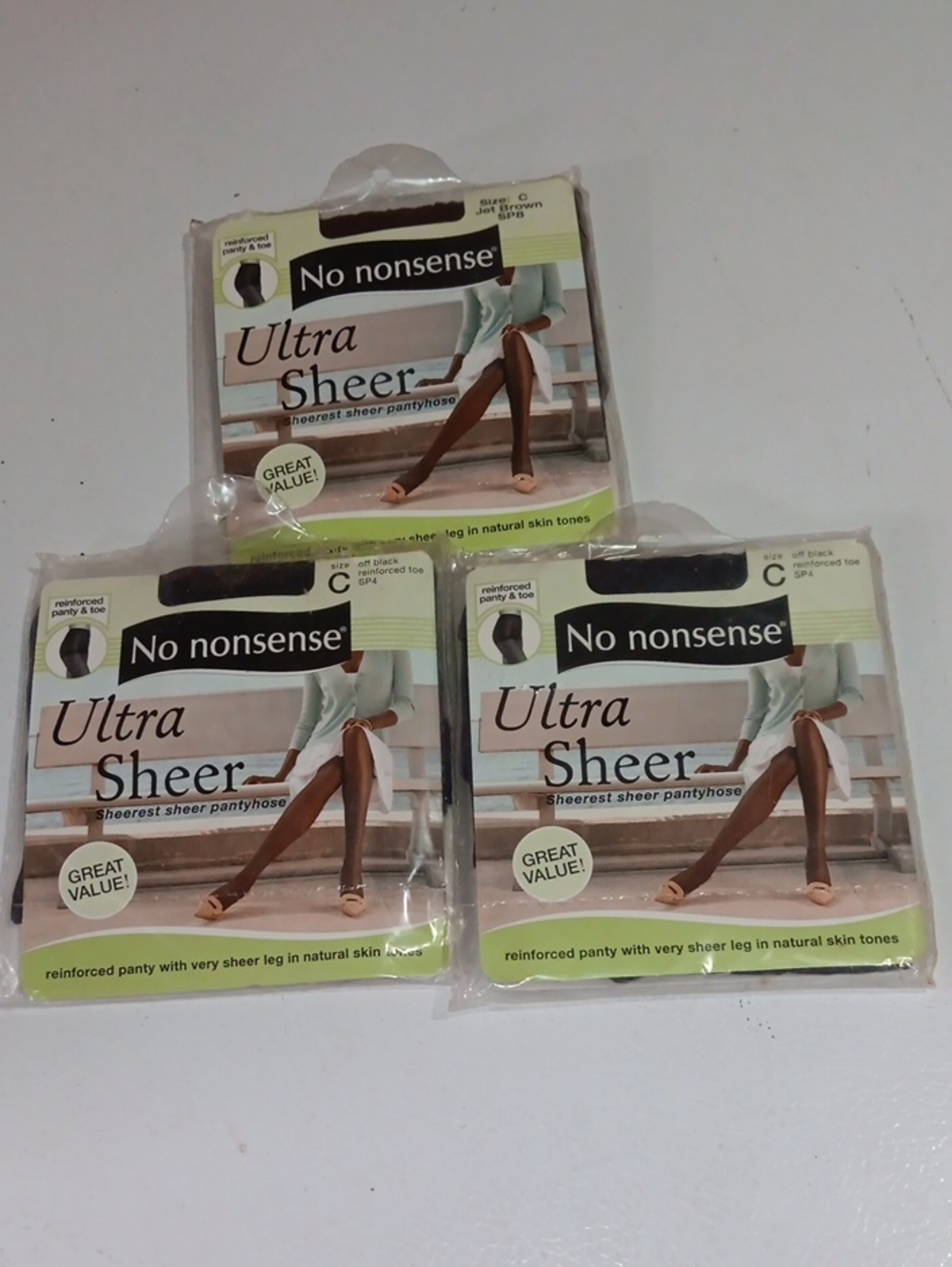 Vintage No Nonsense Ultra Sheer Pantyhose New In Pkg